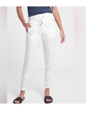 Athleta Cabo linen jogger *stain*